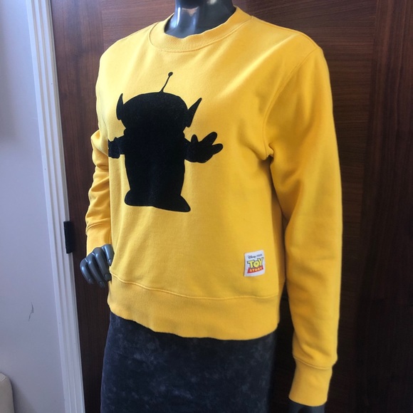 Toy Story alien Pullover Crop Sweater - Picture 4 of 8
